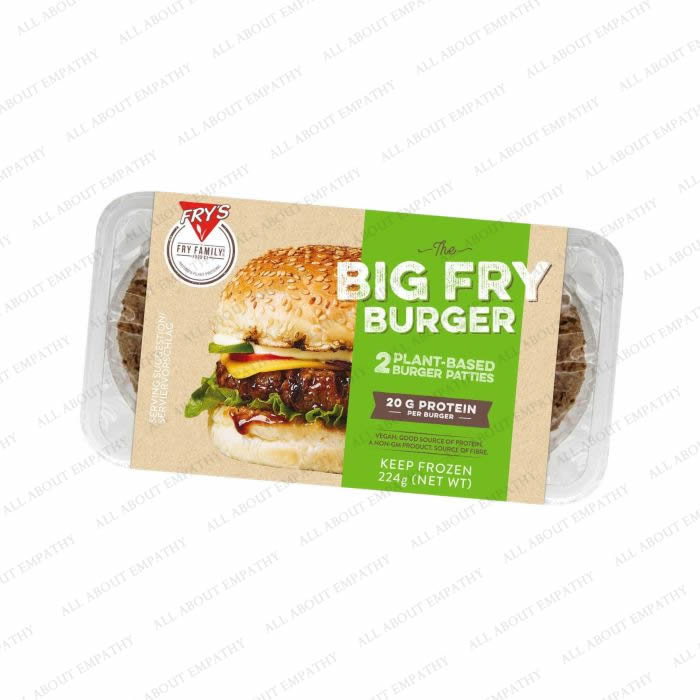 The Big Fry Burger 224g - The Fry Family Food Co.